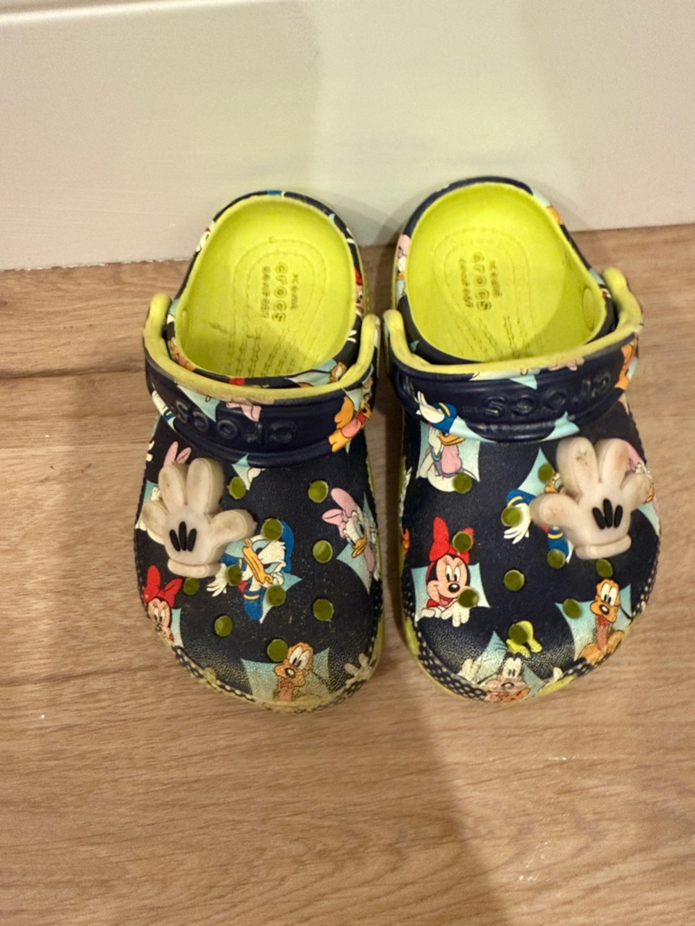 Kids Disney Mickey & Friends Crocs. Light up!